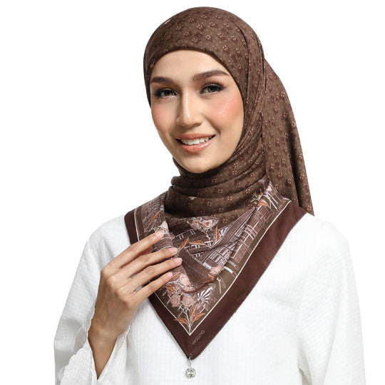 WARISAN IN SQ OLIVE BROWN